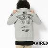 AVIREX GT-10 STAND ZIP SWEAT 6183509画像