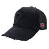 YOSHINORI KOTAKE DESIGN PUNCHING 7LOGO JACQUARD CAMO MESH CAP BLACK画像