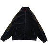 Supreme 18FW Velour Track Jacket BLACK画像