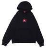 Supreme 18FW Vampire Hooded Sweatshirt BLACK画像