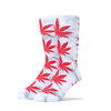 HUF 18FW PLANTLIFE TIE DYE CREW SOCKS GREY画像