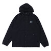 HUF 18FW SERIF QUILTED COACHES JAKCKET BLACK画像