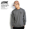 LEFLAH ANYTIME RAWCUL LOGO L/S TEE -CHARCOAL- LEFLS19-1808SS画像