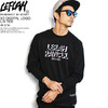 LEFLAH 3D DIGITAL LOGO L/S TEE -BLACK- LEFLS21-1808SS画像