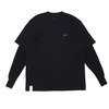 DESCENDANT MILITIA LAYERED TEE BLACK画像