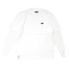 DESCENDANT MILITIA LAYERED TEE WHITE画像