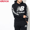 new balance NB Logo Pullover Hoodie MT83586画像
