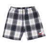Supreme × NIKE 18FW Plaid Sweatshort BLACK画像