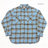 SUGAR CANE TWILL CHECK L/S WORK SHIRT SC27964画像