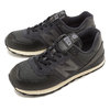 new balance ML574LHF BLACK画像