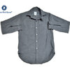 POST OVERALLS 2216 THE POST III-R-W FLANNEL SHIRTS slate画像