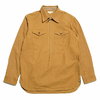 BURGUS PLUS Pull Over Zip Shirt Cotton Duck BP18501画像