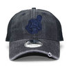 NEW ERA CLEVELAND INDIANS MLB TONAL WASHED 9TWENTY MESH CAP NAVY FFNE2905619画像