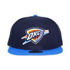 NEW ERA OKLAHOMA CITY THUNDER SNAPBACK NAVYxBLUE NRNE70350767画像