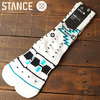 STANCE SOCKS LECKEY WHITE画像