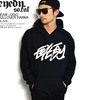 EYEDY TEAM LOGO PULLOVER PARKA -BLACK- EYE-PM057画像