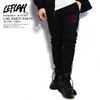 LEFLAH LINE SWEAT PANTS -BLACK/GRAY- LEFLP10-1809AWG画像