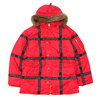 Supreme 18FW Logo Tape N-3B Parka RED画像