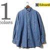 Edwards Garment DENIM MIDWEIGHT LONG SLEEVE SHIRT 1093画像