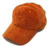 NEW ERA 9THIRTY クロスストラップ コーデュロイ ニューヨーク・ヤンキース オレンジ × ブラウン 11781534画像