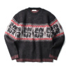 RADIALL COSMIC WHEEL - CREW NECK SWEATER L/S (BLACK)画像