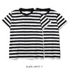 CRIMIE 2P-PACK BORDER T-SHIRT C1K1-CXTE-BD01画像