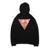 GUESS MEN'S L/SLV HOODIES_ANIMAL COLLECTION BLACK MI4K8608AT-BLK画像