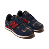 new balance KV220GCI NAVY TARTAN画像