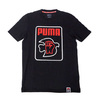PUMA PWR THRU PEACE TEE "POWER THROUGH PEACE PACK" "SUEDE 50th ANNIVERSARY" "KA LIMITED EDITION" BLK/RED/WHT 578453-01画像