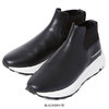 CHORD NUMBER EIGHT LEATHER SNEAKER BLACK/WHITE N8M1K1-AC10画像