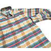 INDIVIDUALIZED SHIRTS L/S STANDARD FIT B.D. FLANNEL CHECK SHIRTS tan画像