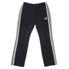 NEEDLES &times; BEAMS NARROW TRACK PANT BLACKxSILVER画像