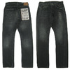 FULLCOUNT 1110 BLACK TAPERD JEANS 1211画像
