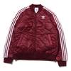 adidas Originals SST QUILTED JACKET MAROON DH5014画像