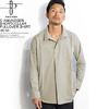 NO ID. C-AMUNDSEN SHORT COLLAR PULLOVER SHIRT -BEIGE- 843006-647S画像