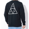 HUF Essentials Triple Triangle Crew Sweat PF00101画像