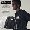 Subciety NOCOLLAR EMBLEM SHIRT 108-20362画像