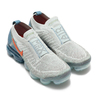 NIKE WMNS AIR VAPORMAX FK MOC 2 LIGHT SILVER/CAMPFIRE ORANGE-DARK STUCCO AJ6599-005画像