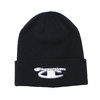Supreme 18FW Champion 3D Metallic Beanie BLACK画像