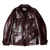 Y'2 LEATHER ANILINE HORSE SPORTS JACKET CHERRY LS-83画像