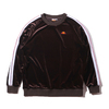 ellesse Lined Velour Crew BROWN EH38301-BR画像