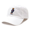 POLO RALPH LAUREN POLO BEAR CAP WHITE画像