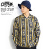 CUTRATE NATIVE PATTERN STRIPE L/S SHIRT画像