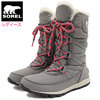 SOREL WHITNEY TALL LACE II Quarry WOMENS NL3085-052画像