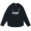 F.C.R.B. × Fragment Design L/S TRAINING TOP BLACK画像