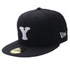 Yohji Yamamoto × NEW ERA × READYMADE 59FIFTY Y Logo Cap BLACK画像