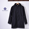 POST OVERALLS NAVY-BLU COAT WOOL MELTON 2214画像
