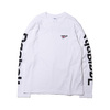 Reebok T19 VHS VECTOR LONG SLEEVE TEE WHITE DP1680画像