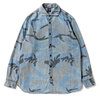 APPLEBUM 18AW Denim Camo Shirt BLEACH CAMO画像