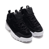 FILA DISRUPTOR 2 Premium Velour Womens BK/BK/WH F0270-0013画像